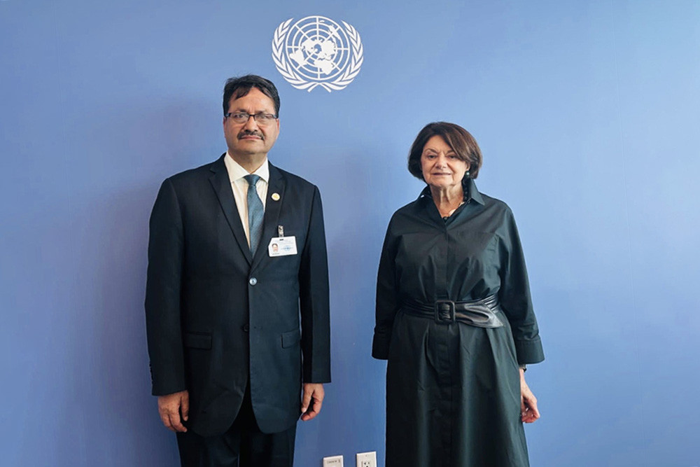 Foreign Minister's appeal to give developing countries a leading role